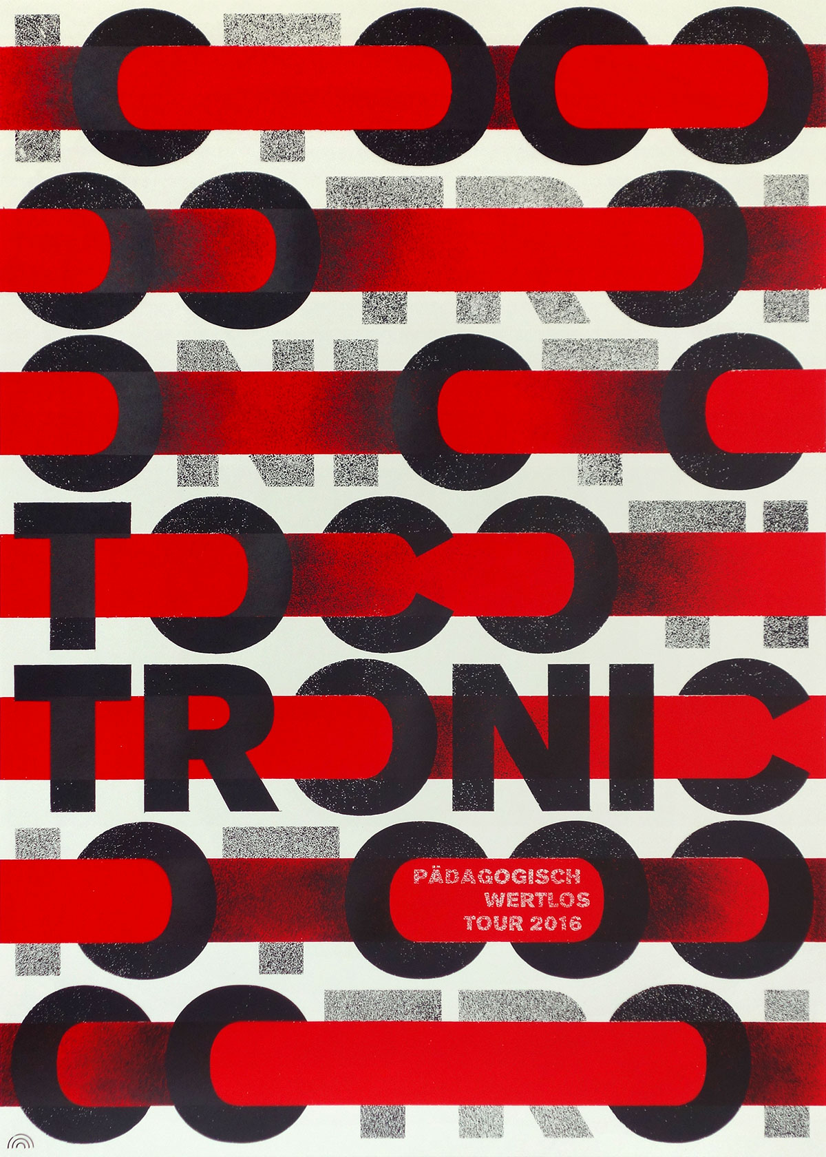 Tocotronic gigposter by Rainbow Posters