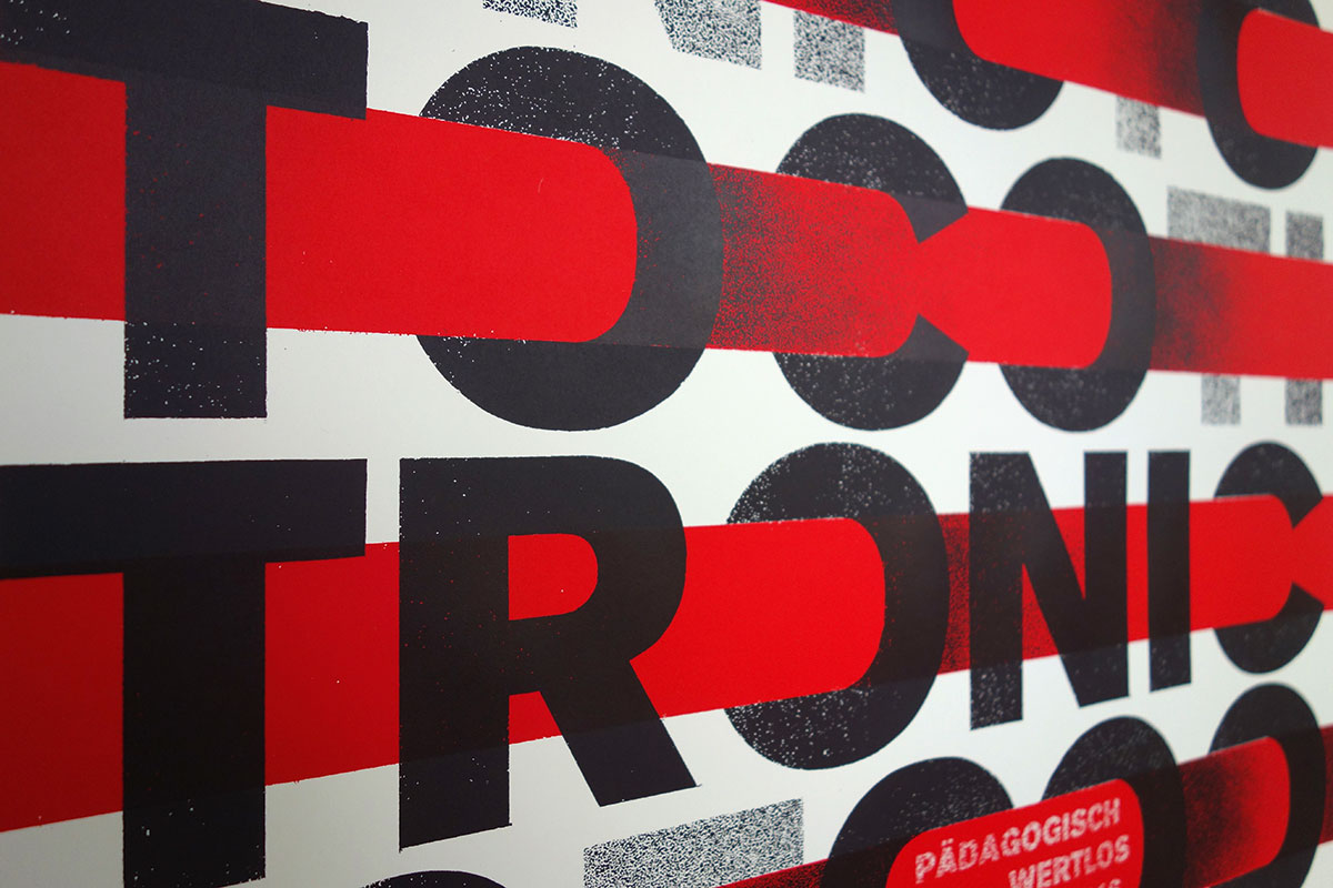 Tocotronic gigposter detail 01 by Rainbow Posters