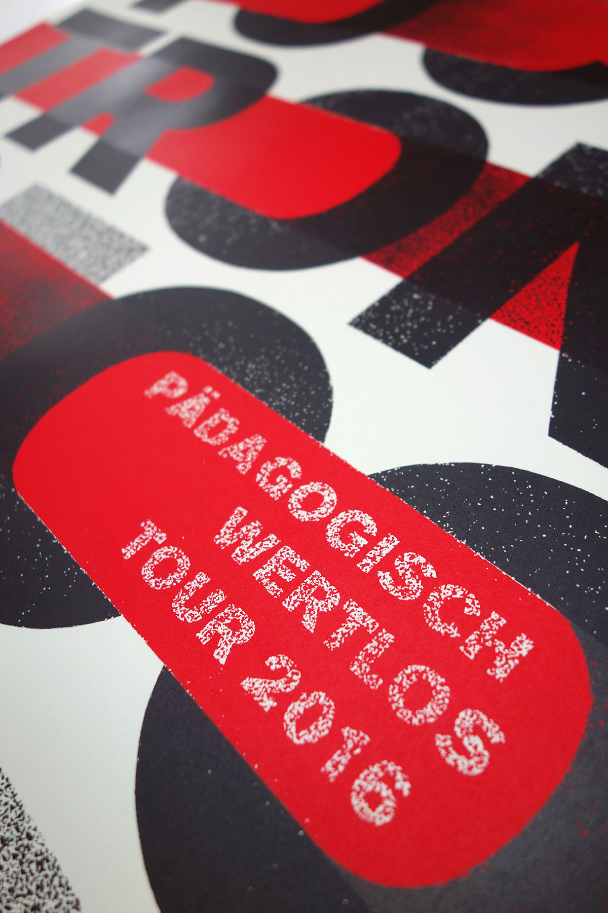 Tocotronic gigposter detail 02 by Rainbow Posters
